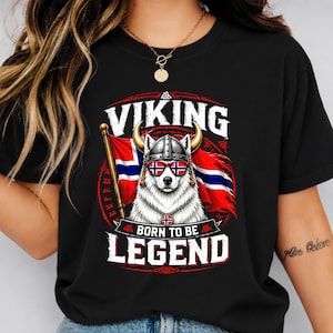 Bandiera della Norvegia Norge Fan Cool White Dog PNG: Design dell'orgoglio norvegese, Patriota scandinavo png, Illustrazione della bandiera nordica (Download digitale)