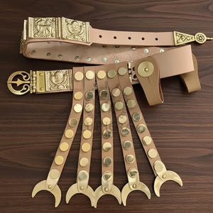 Roman Cingulum Belt – She-Wolf Leather Belt | Ancient Reenactment, LARP, Historical Costume,