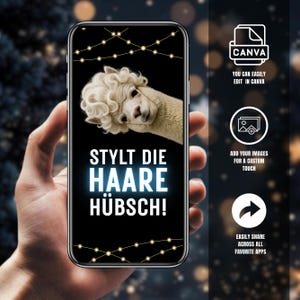 Lustige digitale Einladung zum Geburtstag, animierte Video eCard, Alpaka Karte, WhatsApp Einladung, Canva-Vorlage, Sofort-Download, digitale Geburtstagseinladung, bearbeitbare Canva-Vorlage, humorvolle Einladung, digitale Einladung für WhatsApp, personalisierte Einladung, Geburtstagsfeier Einladung, sofortige Einladung zum Download, animierte eCard, digitale Einladung Geburtstag, personalisierte Video-Einladung.
