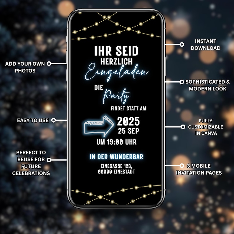 Lustige digitale Einladung zum Geburtstag, animierte Video eCard, Alpaka Karte, WhatsApp Einladung, Canva-Vorlage, Sofort-Download, digitale Geburtstagseinladung, bearbeitbare Canva-Vorlage, humorvolle Einladung, digitale Einladung für WhatsApp, personalisierte Einladung, Geburtstagsfeier Einladung, sofortige Einladung zum Download, animierte eCard, digitale Einladung Geburtstag, personalisierte Video-Einladung.