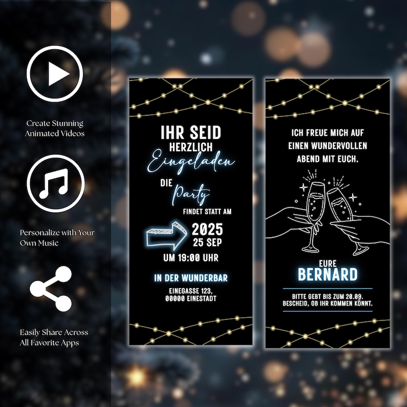 Lustige digitale Einladung zum Geburtstag, animierte Video eCard, Alpaka Karte, WhatsApp Einladung, Canva-Vorlage, Sofort-Download, digitale Geburtstagseinladung, bearbeitbare Canva-Vorlage, humorvolle Einladung, digitale Einladung für WhatsApp, personalisierte Einladung, Geburtstagsfeier Einladung, sofortige Einladung zum Download, animierte eCard, digitale Einladung Geburtstag, personalisierte Video-Einladung.