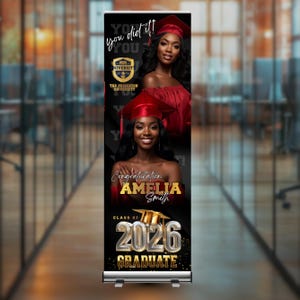 4X Graduation Banner Canva Editable Template Bundle | Graduation Banner for Graduation Parties | Custom Photo Grad Celebration Banner Design
03 Graduation Banner Canva Editable Template, Class of 2026 Celebration, Blue Graduation Banner for Grad Parties, Large Format Grad Banner
Graduation Banner Canva Editable Template Bundle, 4X Graduation Banner, Custom Photo Grad Celebration Banner Design, Instant Download