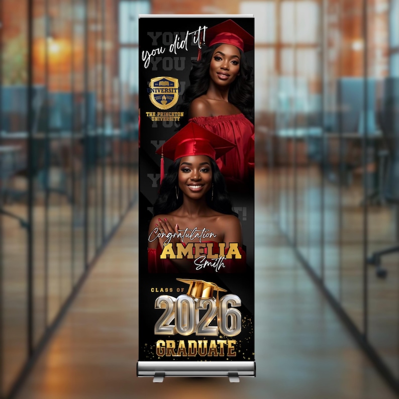 4X Graduation Banner Canva Editable Template Bundle | Graduation Banner for Graduation Parties | Custom Photo Grad Celebration Banner Design
03 Graduation Banner Canva Editable Template, Class of 2026 Celebration, Blue Graduation Banner for Grad Parties, Large Format Grad Banner
Graduation Banner Canva Editable Template Bundle, 4X Graduation Banner, Custom Photo Grad Celebration Banner Design, Instant Download