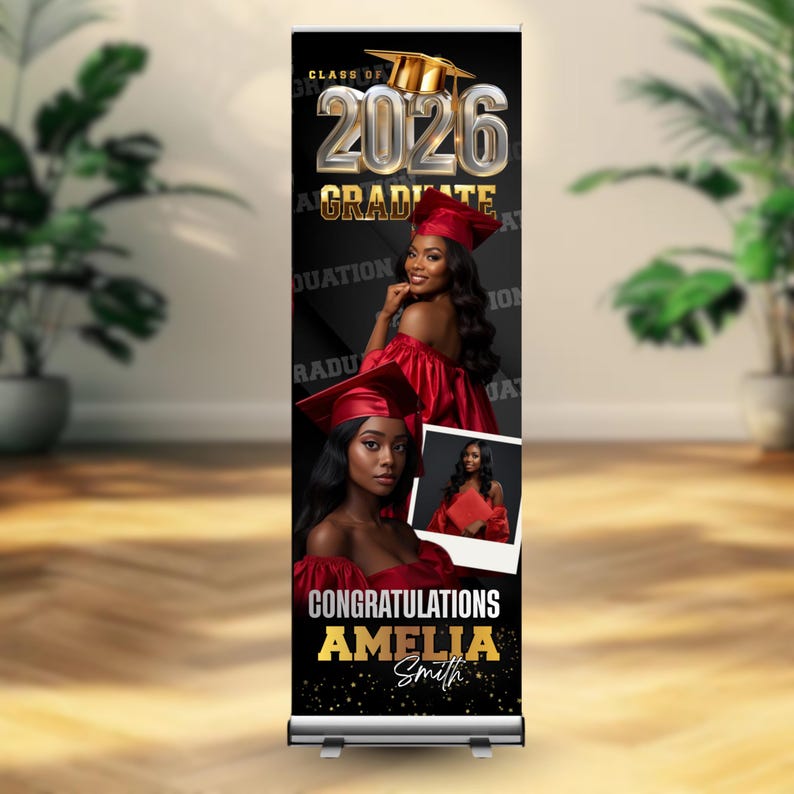 4X Graduation Banner Canva Editable Template Bundle | Graduation Banner for Graduation Parties | Custom Photo Grad Celebration Banner Design
03 Graduation Banner Canva Editable Template, Class of 2026 Celebration, Blue Graduation Banner for Grad Parties, Large Format Grad Banner
Graduation Banner Canva Editable Template Bundle, 4X Graduation Banner, Custom Photo Grad Celebration Banner Design, Instant Download