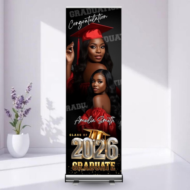 4X Graduation Banner Canva Editable Template Bundle | Graduation Banner for Graduation Parties | Custom Photo Grad Celebration Banner Design
03 Graduation Banner Canva Editable Template, Class of 2026 Celebration, Blue Graduation Banner for Grad Parties, Large Format Grad Banner
Graduation Banner Canva Editable Template Bundle, 4X Graduation Banner, Custom Photo Grad Celebration Banner Design, Instant Download