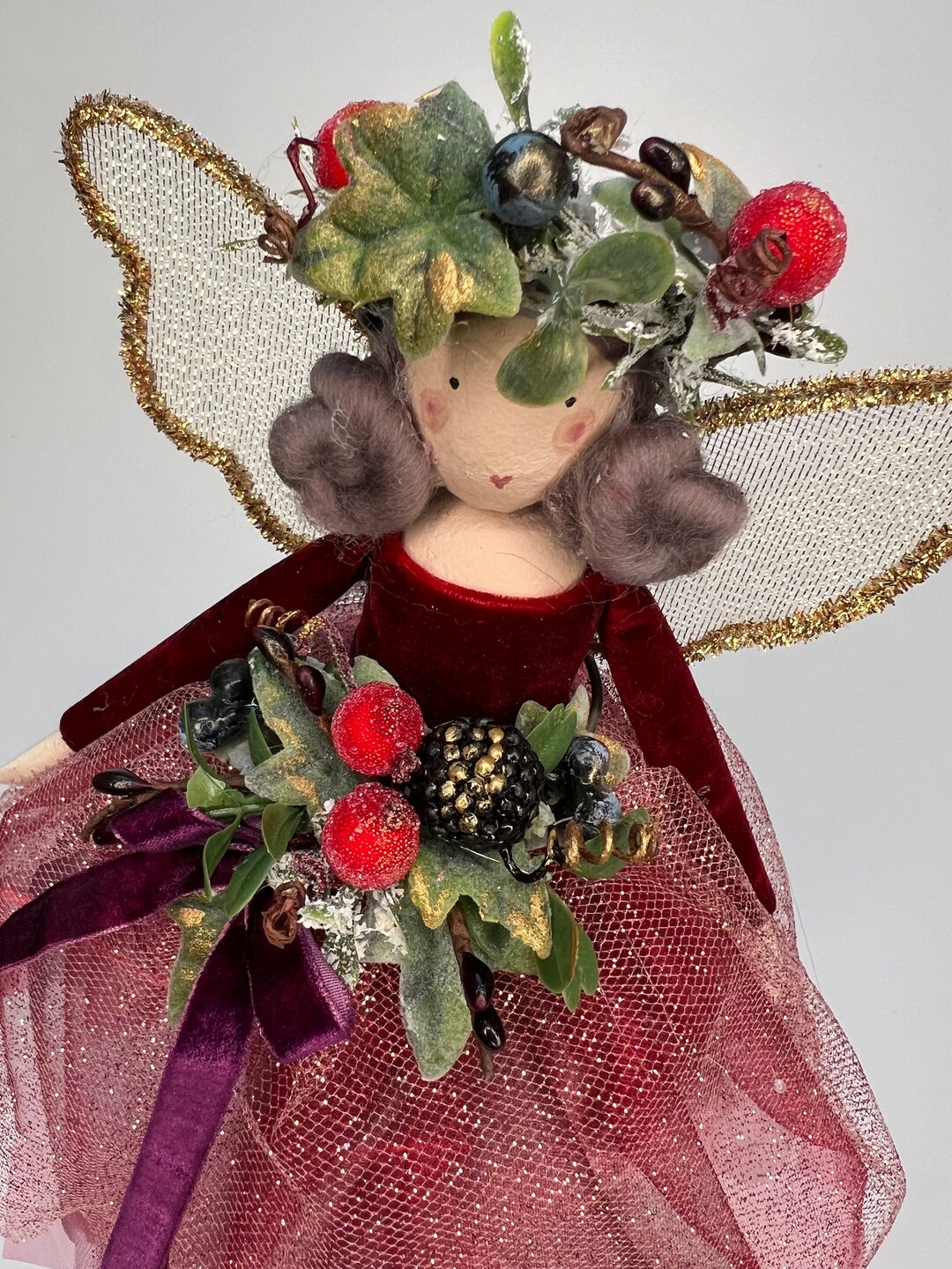 Fairy Angel Christmas Tree Topper Etsy