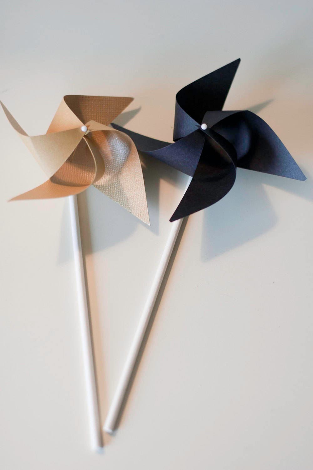 Graduation party Black and Gold Party Favor Black and Gold Centerpieces Gold Centerpieces 12 mini pinwheel custom orders