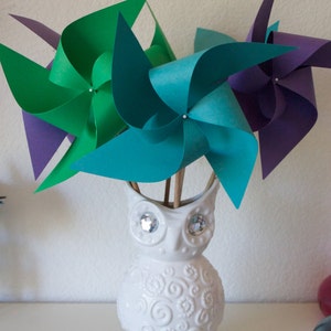 Mermaid Centerpieces, Mermaid Birthday Party, Mermaid Birthday, Mermaid Party Decorations, Mermaid Theme decor 12 regular Pinwheels