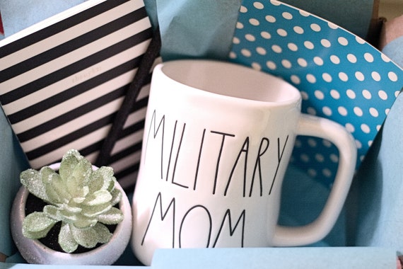 military mom rae dunn mug