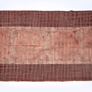 Modern Rust Abstract Area Rug • Washable Moroccan Cotton Kilim Rug • Block Print Dhurrie for Living Room, Earthy Boho Yoga Mat floral rug, kitchen rug, runner rug, patio rug, handmade rug, cotton rug, kilim rug, indian rug, outdoor rug, living room rug, vintage rugs, area rug, bedroom rug