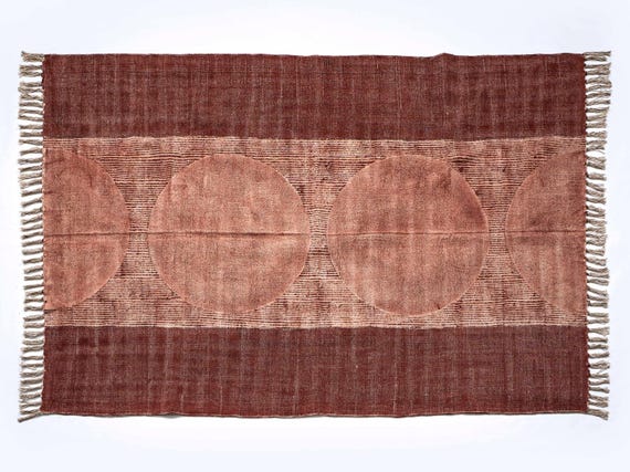 Cotton rug, machine washable rug, area rug cotton rug, handblock printed rug , carpet, multi size rug