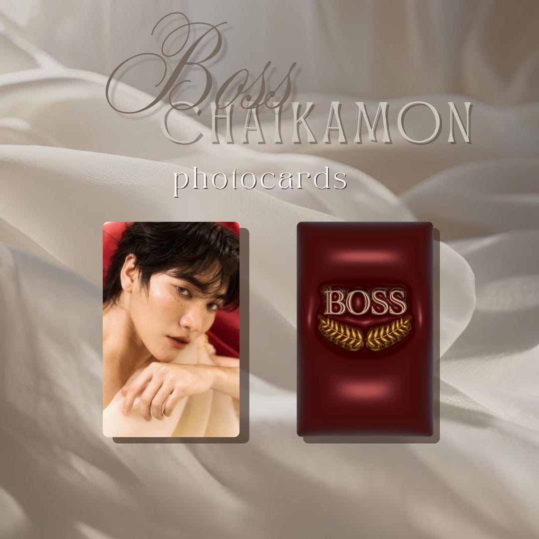 Boss Chaikamon Photocards - Etsy