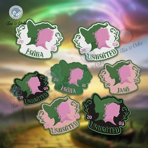 Custom Wicked Embroidery Patch: Iron-On Sew-On, Musical Theater