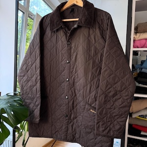 Barbour quilted jacket size L