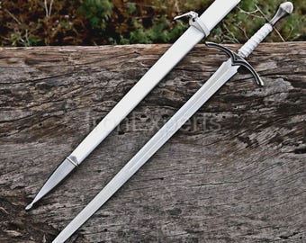 Personalized Medieval Inspired Collectible – Custom Handmade Replica Prop with Laser Engraving – Unique Gift for Him, Husband, Boyfriend