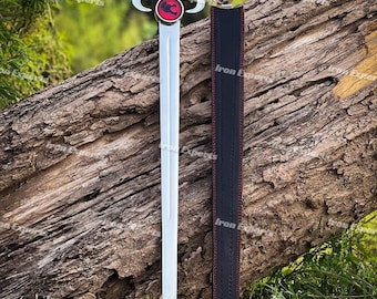 Handmade Sword of Omens: Stainless Steel Thundercats Replica with Stand
