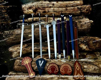 Handmade Replica Sword with Scabbard, Collectible Medieval Display Piece, Unique Artisan Steel Gift for Him, Birthday & Anniversary Present