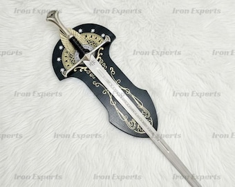 LOTR Replica Medieval Fantasy Sword | Hand Forged Movie Inspired Replica Display Swords | Gift For Him
