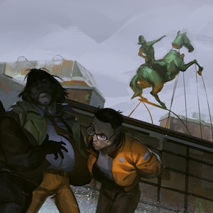 Impresión de Disco Elysium de People Help the People (envío gratuito)