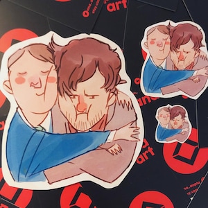Hannibal Hug Sticker (FREE UK SHIPPING)