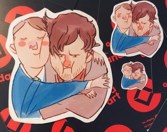 Hannibal Hug Sticker (FREE UK SHIPPING)
