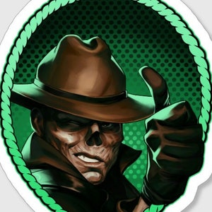 Fallout Cooper Howard Sticker (FREE UK SHIPPING)