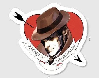 Fallout Bosom Companions Sticker - Nick (FREE UK SHIPPING)