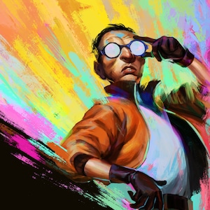 Sunrise Disco Elysium Print (Free Shipping)