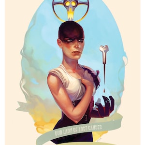 Our Lady of Fury Print (Free Shipping)