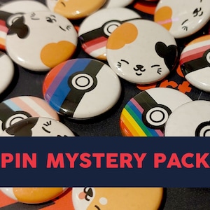 PIN MYSTERY PACK (free domestic shipping)