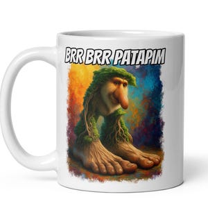 Brainrot White Mug