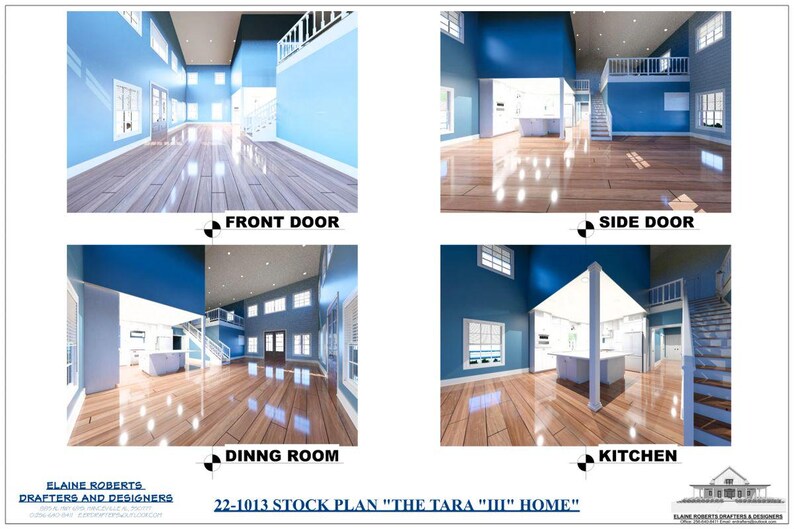 Barndominium/pole Barn Home Plan #22-1013, "the Tara Iii," - Etsy