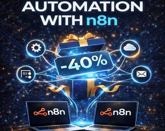 Livre numérique sur l'automatisation du n8n | Guide du côté des revenus passifs (PDF)