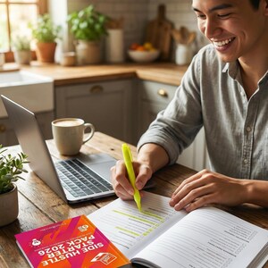 90-day launch roadmap
A clear, week-by-week action plan that takes you from idea → setup → first sales in 3 months. No fluff, just practical steps. - Ebook