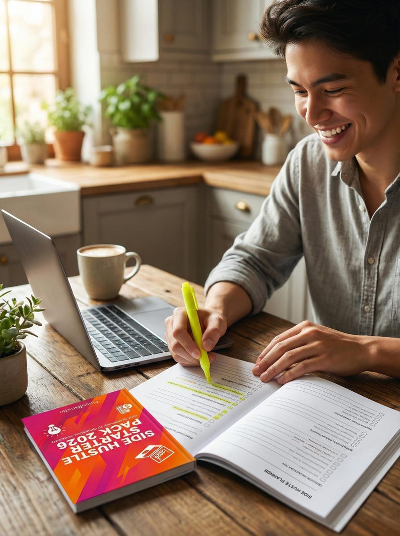 90-day launch roadmap
A clear, week-by-week action plan that takes you from idea → setup → first sales in 3 months. No fluff, just practical steps. - Ebook