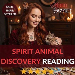 What Is My Spirit Animal? Shamanic Journey to Discover Your Power Animal & Totem, Detailed Psychic Reading, Same Day