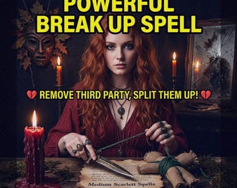 Powerful Break Up Spell, Third Party Removal, Separation Spell, End a Relationship, Black Magic, Breakup Other Woman Love Block Spell