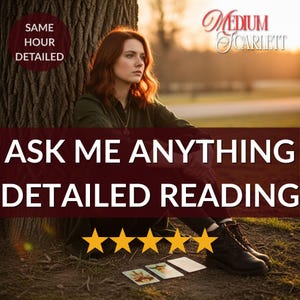 Fråga mig vad som helst-läsning, extremt detaljerad psykisk tarotläsning, djupgående svar på dina brännande frågor, leverans samma dag