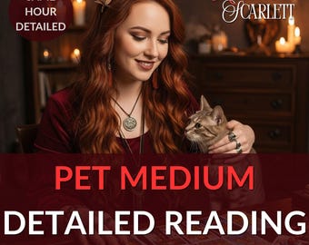 Pet Medium Reading, Connect With Your Deceased Pet at the Rainbow Bridge, Detailed & Compassionate Animal Communication
