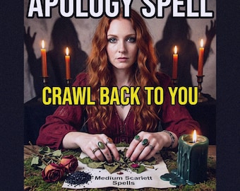 Apology Spell - Regret Spell - Reconciliation Spell - Make Him Come Back - Bring Back Ex - Powerful Love Spell - Fast Results Photo Proof