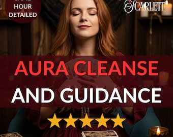 Aura Cleanse & Repair Reading, Remove Negative Energy and Attachments, Psychic Energy Healing for Your Auric Field