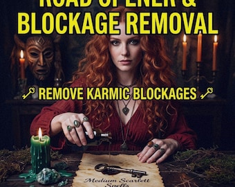 Road Opener Spell - Blockage Removal & Success Spell, Karmic Cleansing Witch Ritual, Love Spells By Scarlett