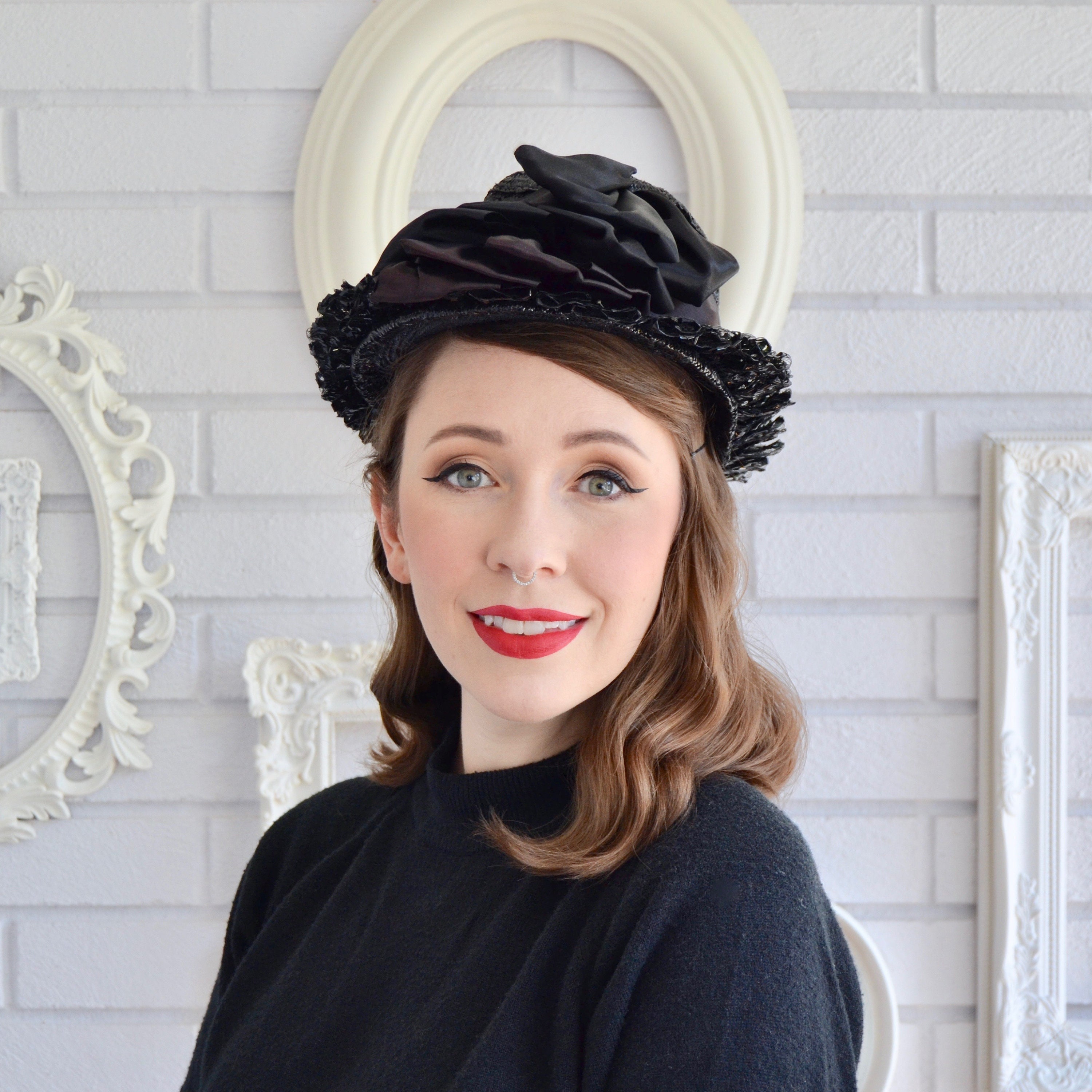 Raffia Fascinator - Etsy