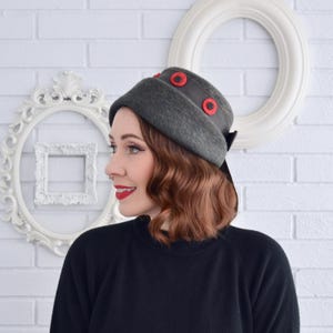 VINTAGE ROYCE HAT VAIL BOW  EXCLUSIVE/NEUMANN ENDLER neumann endler Products for Sale up to 90% Off Retail: Poshmark main image 3