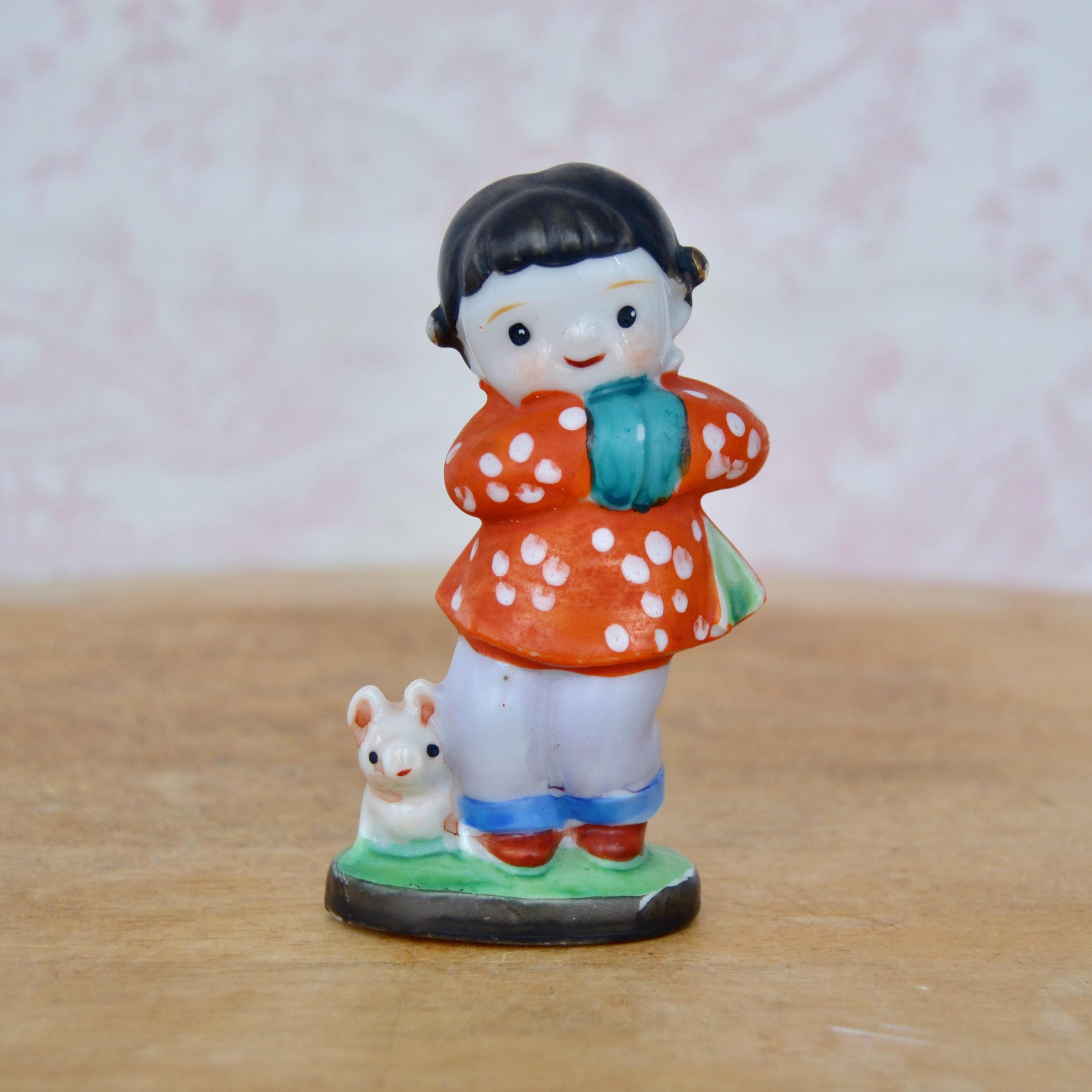 Occupied Japan Figurines Little Girl - Etsy