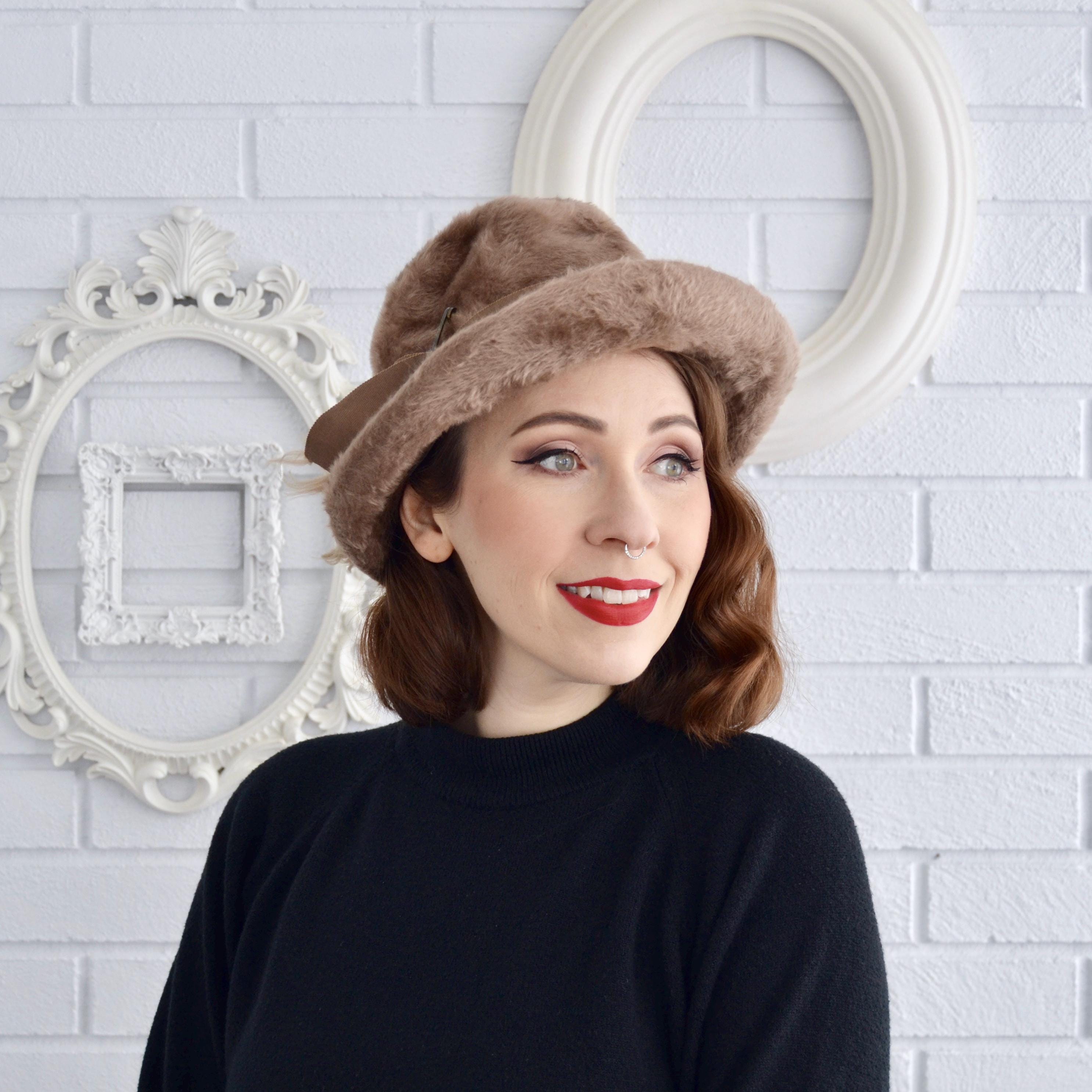 Vintage Selene‎ HB New York Hat Body Made In Italy 22” White ~Rhinestone Accent Selene Italy Hat - Etsy main image 3
