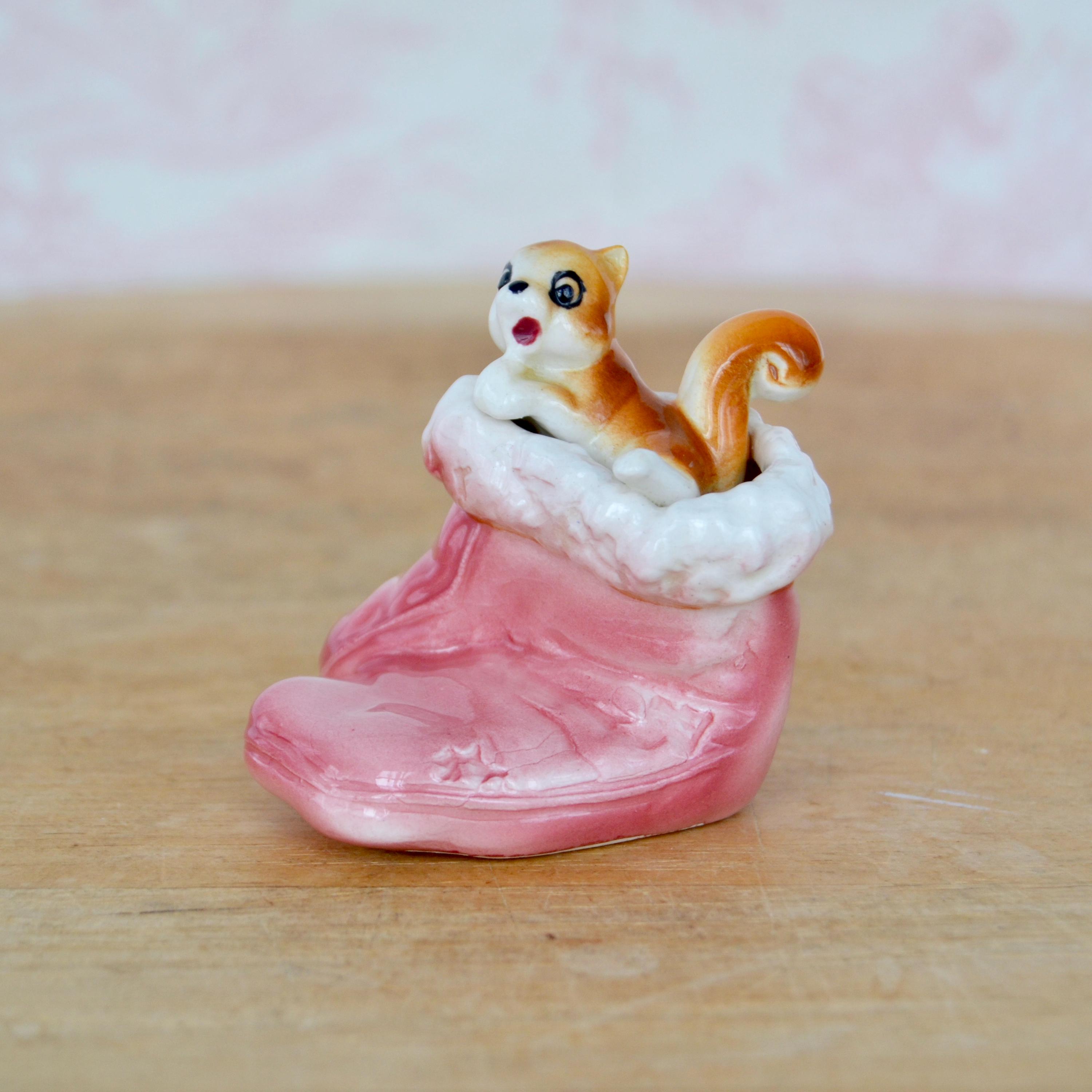 Vintage Norcrest Squirrel Figurine - Etsy