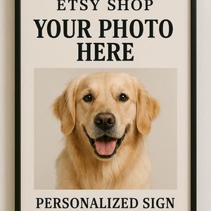 Personalised Poster – Custom Wall Art with Your Photo, Unique Gift Idea, Unframed
