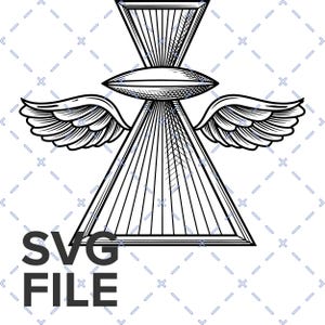 Insigne d'évaluation du photographe PH de l'US Navy, vecteur ombré SVG