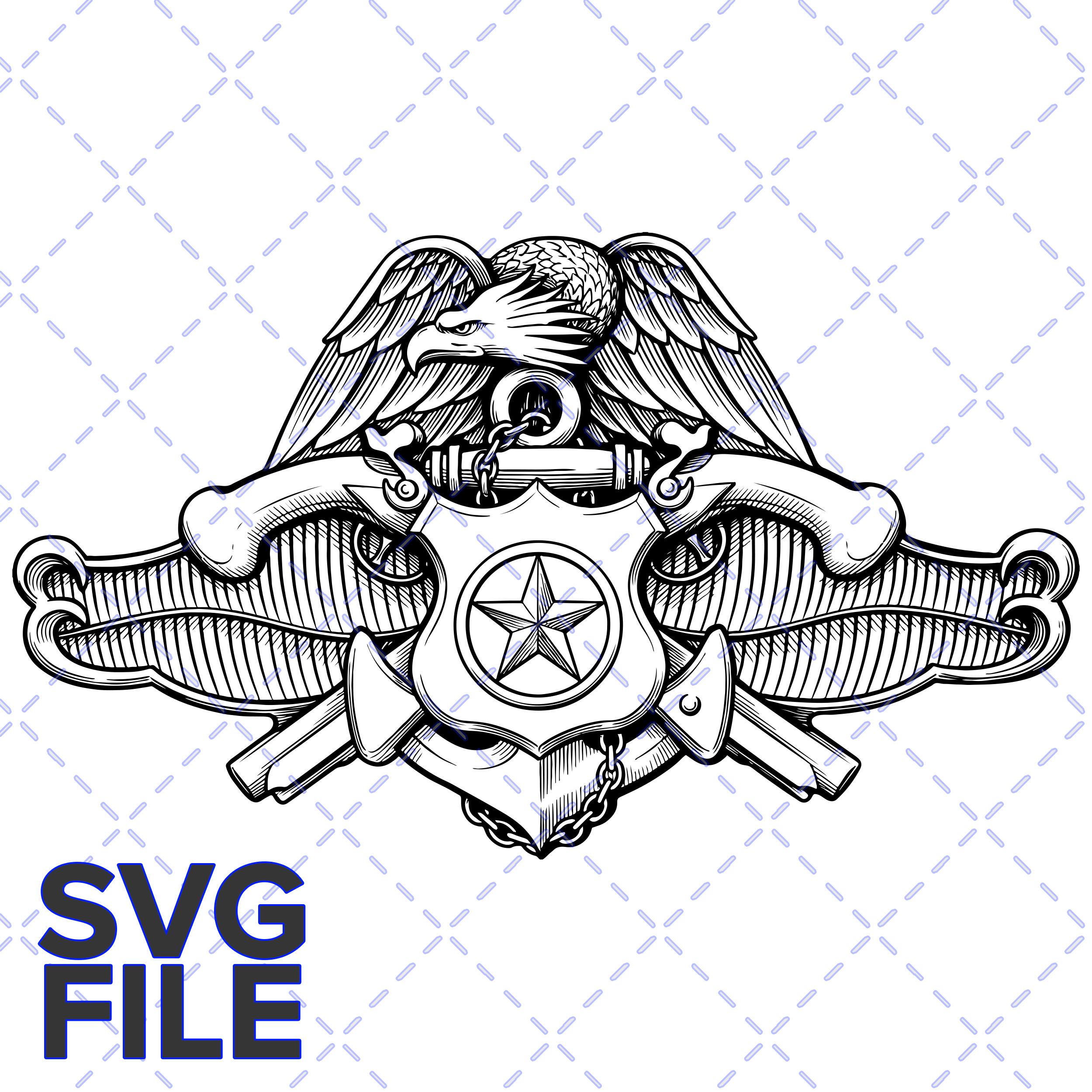 Navy Master at Arms Badge - Etsy Navy Master at Arms Badge - Etsy